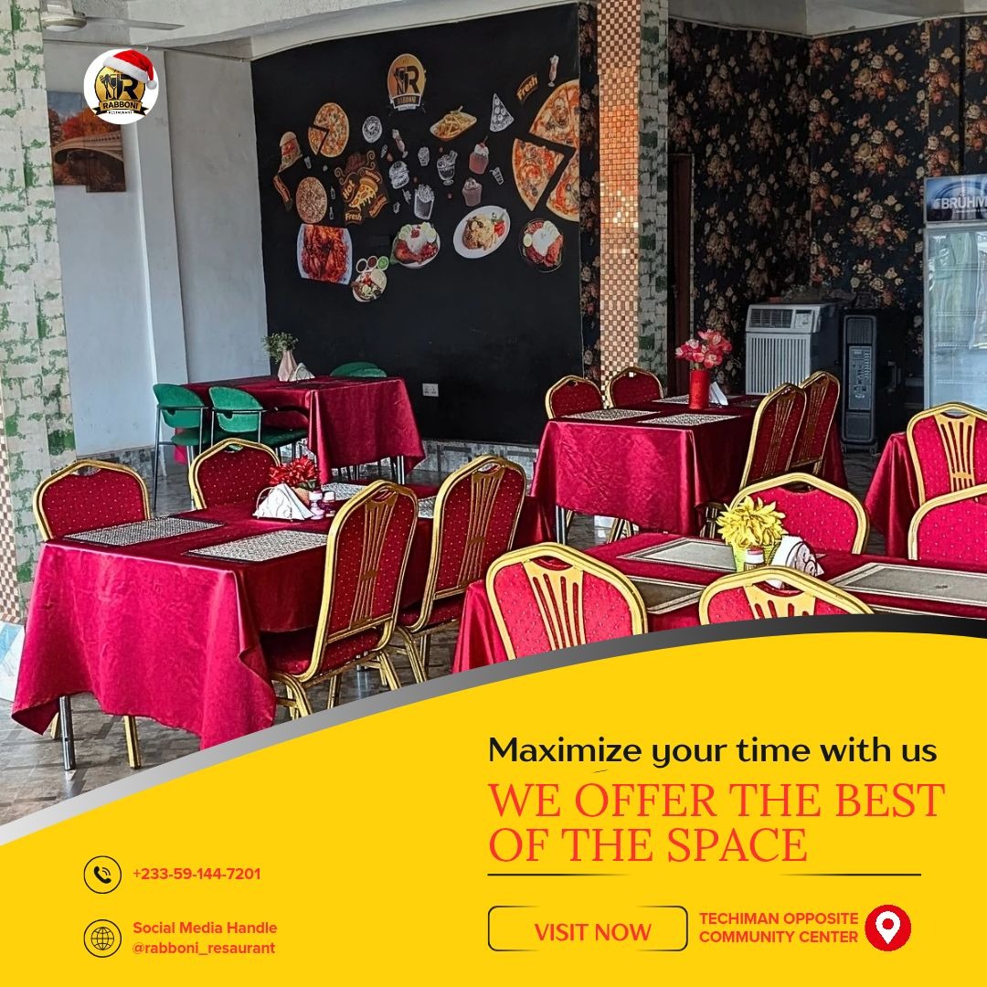 Branded dining space